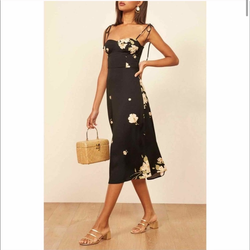NWT Reformation Saldana Midi Dress